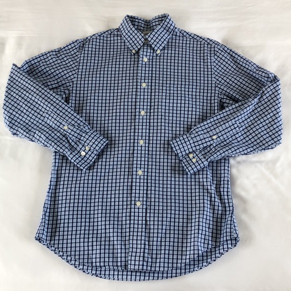 Brooks Brothers Other - Brooks Brothers Regent Blue Button-up Size Medium